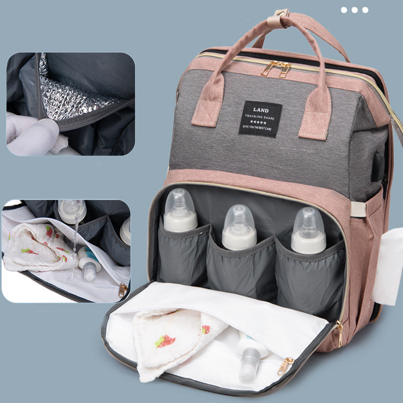 Baby Change Bag With Crib
