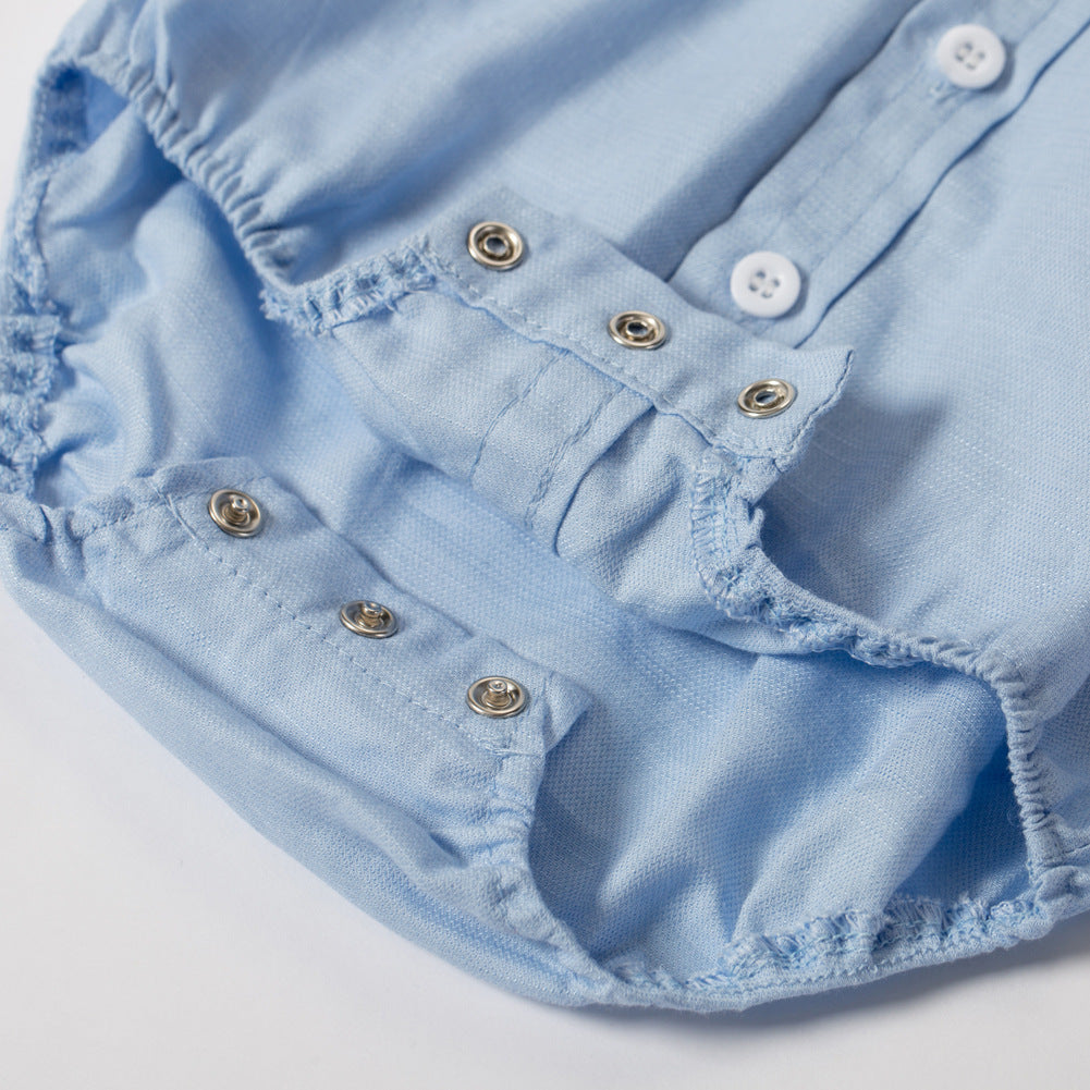 Baby Boy Romper Suit and Hat