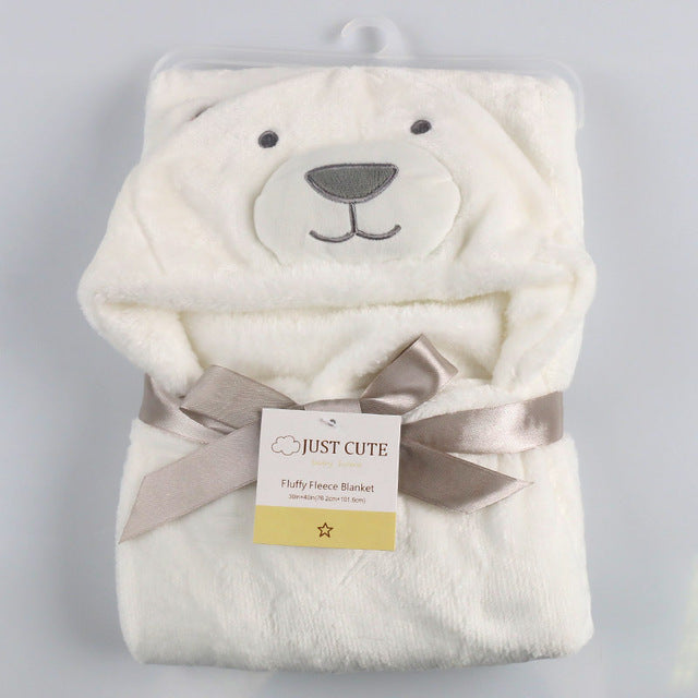 Baby Fleece Animal Dressing Gown