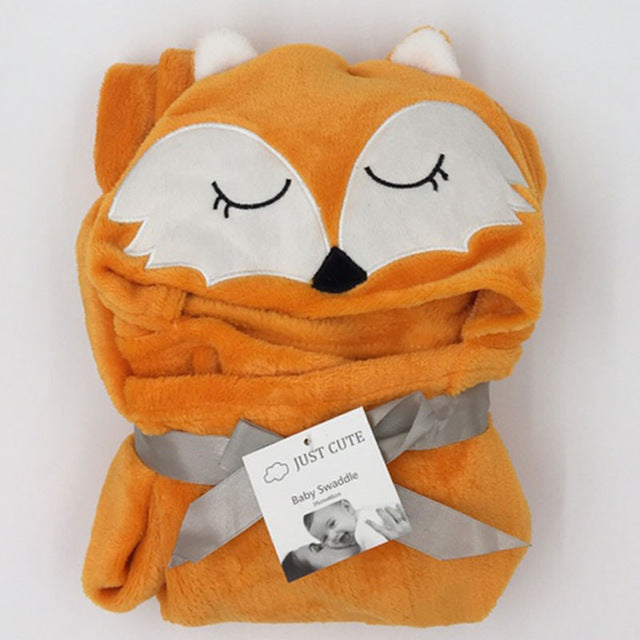 Baby Fleece Animal Dressing Gown