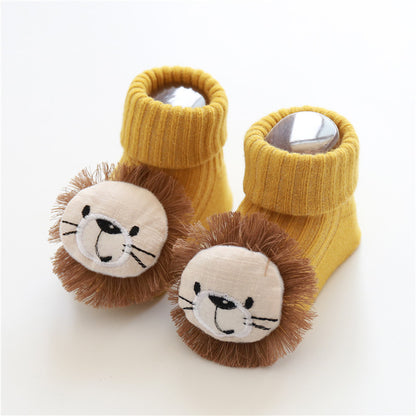 Animal themed baby socks