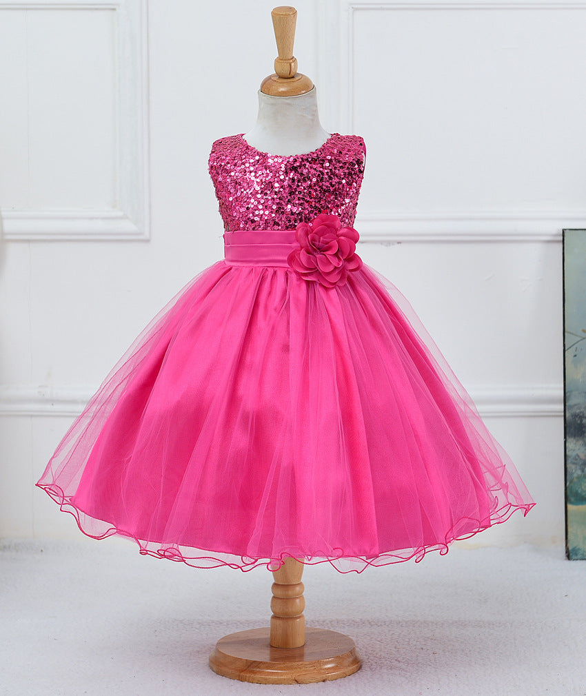 Sequin Dress, Flower Girl/Communion/Bridesmaid/Party/Wedding