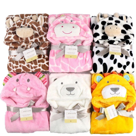 Baby Fleece Animal Dressing Gown