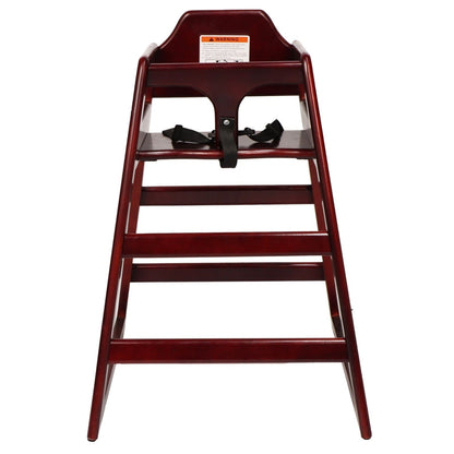 Baby/Toddler Wooden Double Feeding, Portable, Easy To Clean Baby Booster High Chair