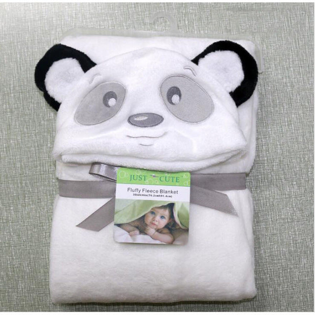 Baby Fleece Animal Dressing Gown