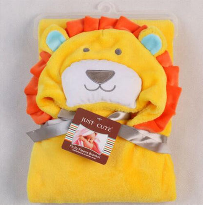Baby Fleece Animal Dressing Gown