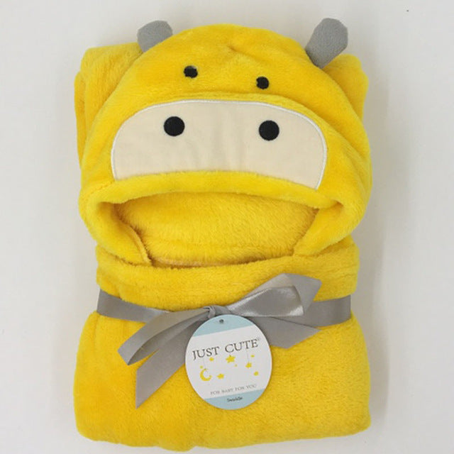 Baby Fleece Animal Dressing Gown