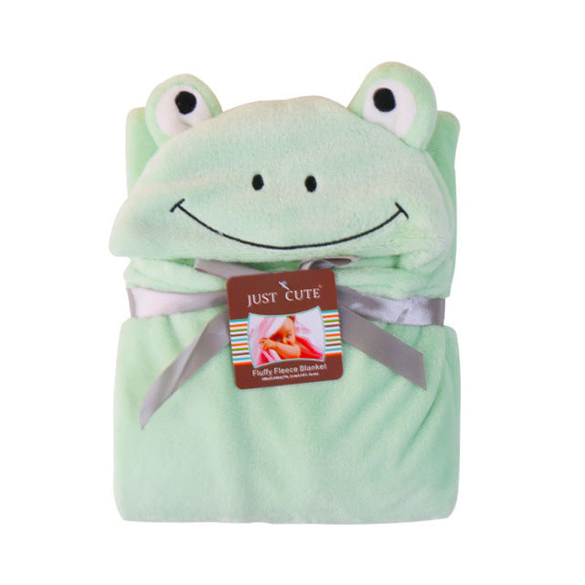 Baby Fleece Animal Dressing Gown