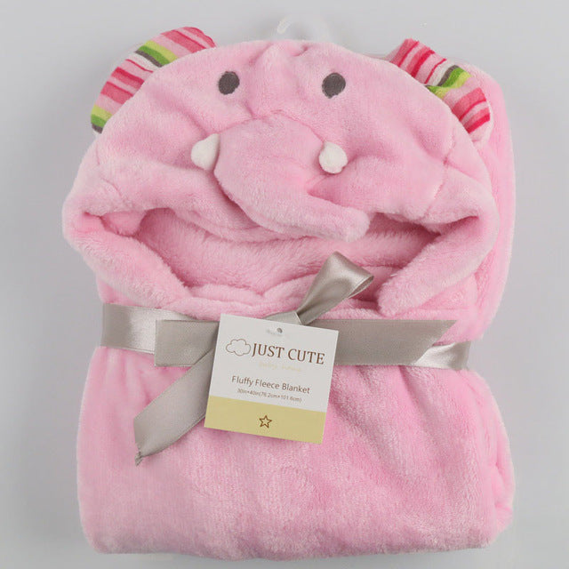 Baby Fleece Animal Dressing Gown