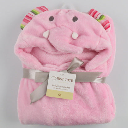 Baby Fleece Animal Dressing Gown