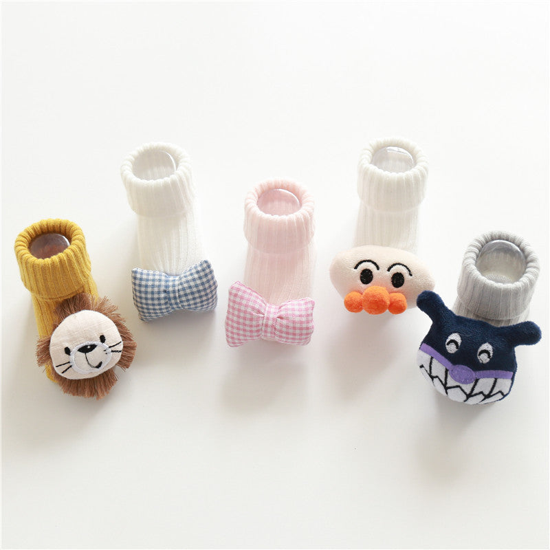 Animal themed baby socks