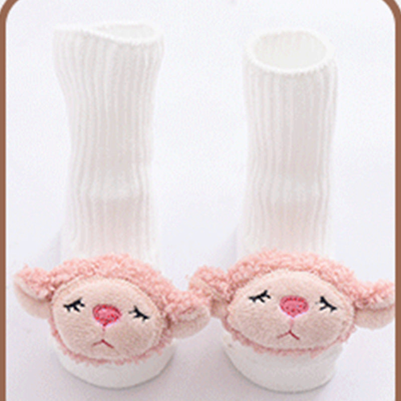 Animal themed baby socks