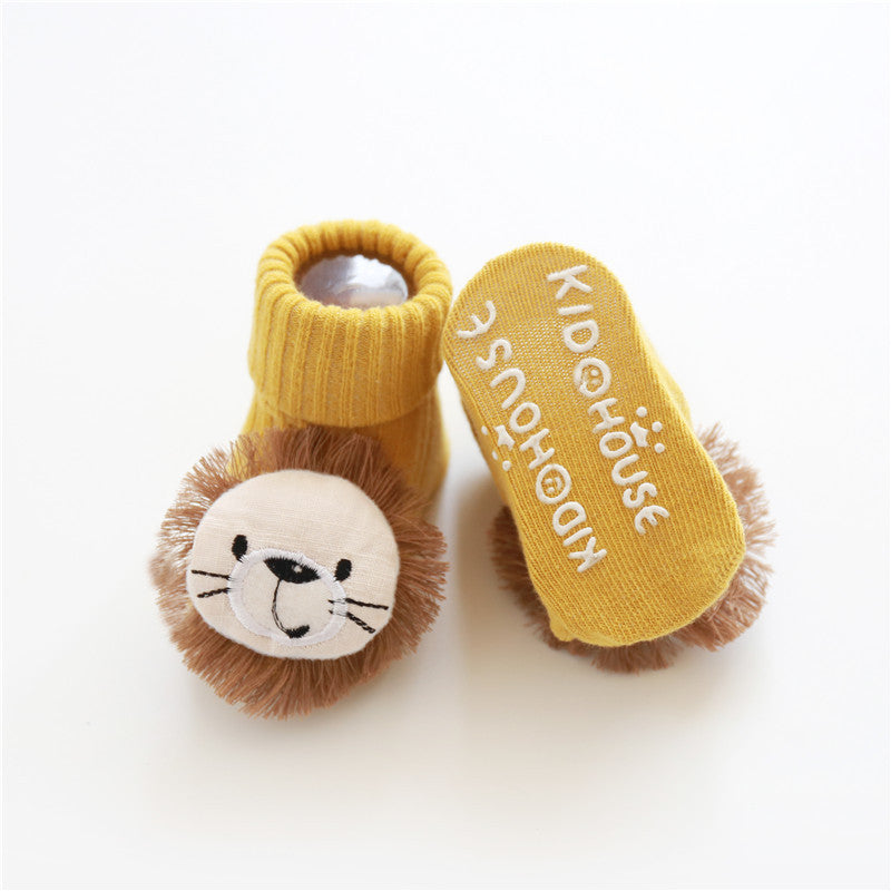 Animal themed baby socks
