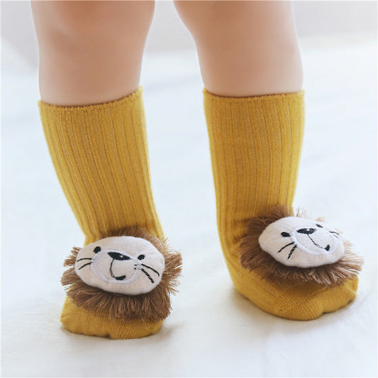 Animal themed baby socks