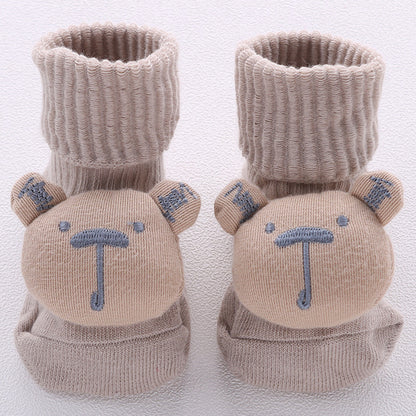 Animal themed baby socks