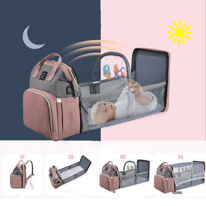Baby Change Bag With Crib