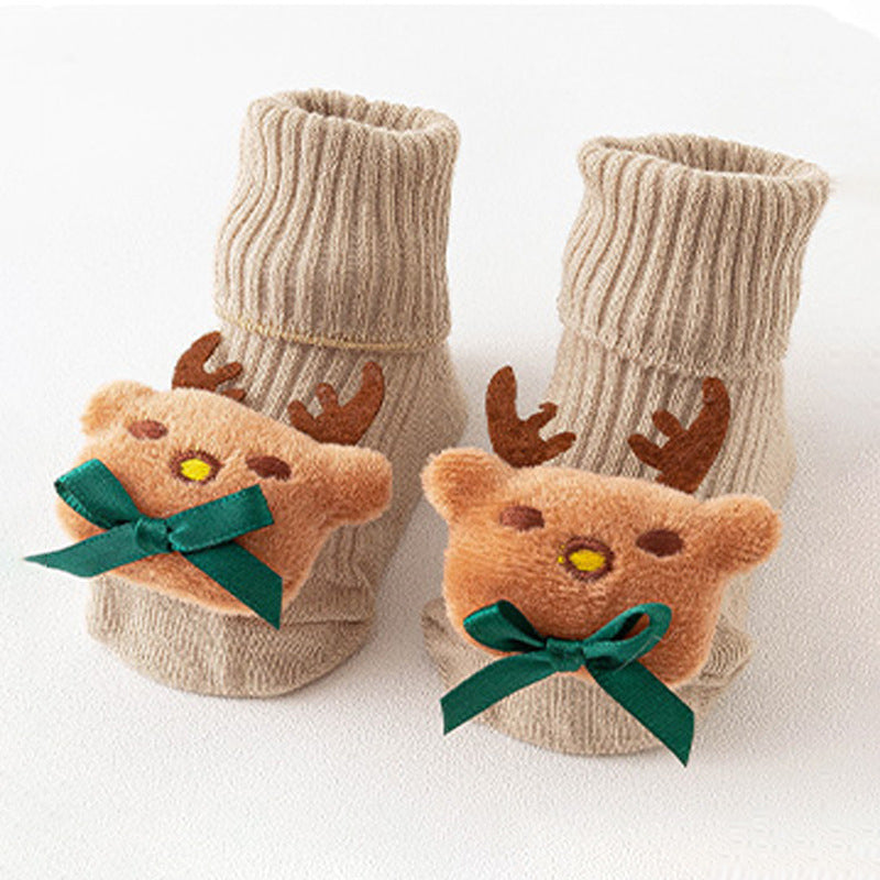 Animal themed baby socks